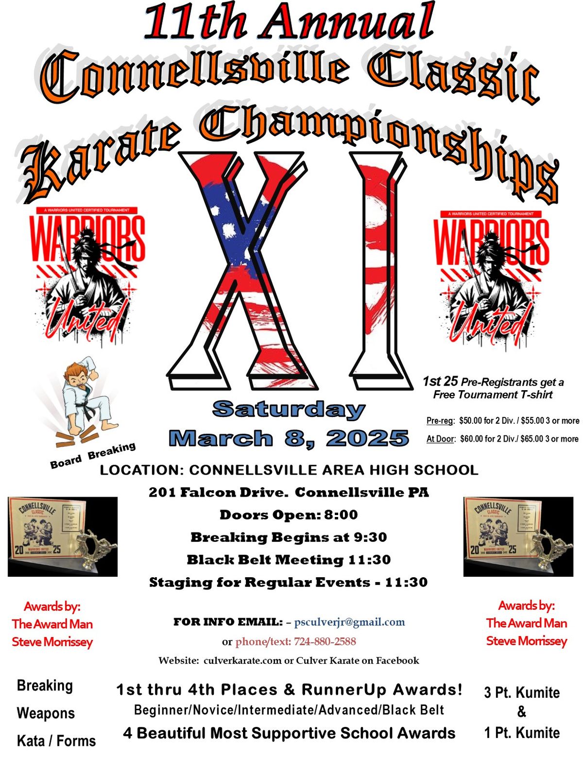 11th Annual Connellsville Classic Karate