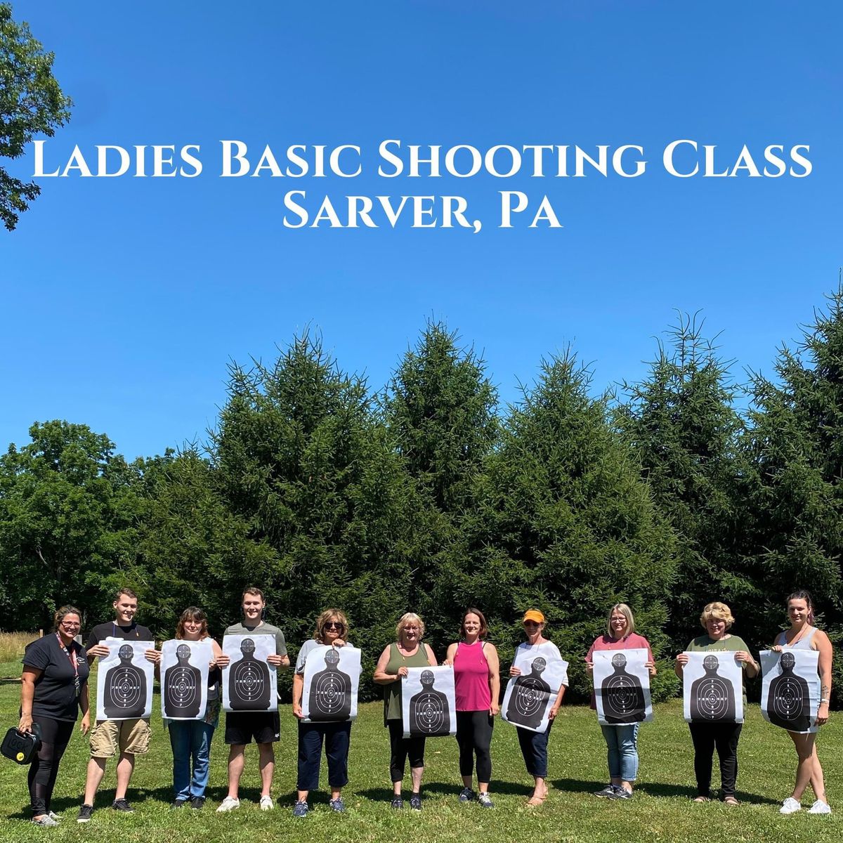 Ladies Basic Shooting Class Sarver, Pa