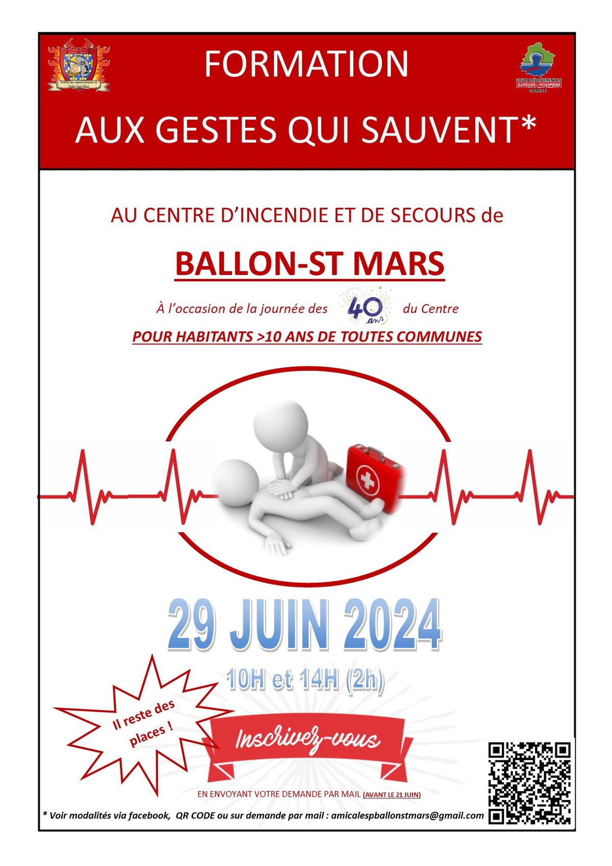 Formation AUX GESTES QUI SAUVENT !