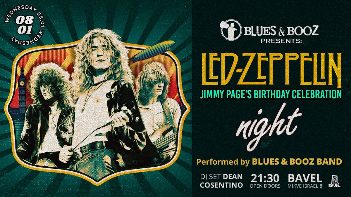 Blues&Booz \/ Led Zeppelin Night \/ 8.1