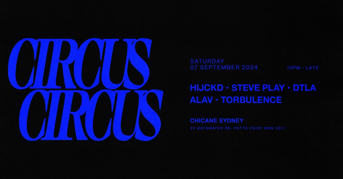 CIRCUSCIRCUS SATURDAYS