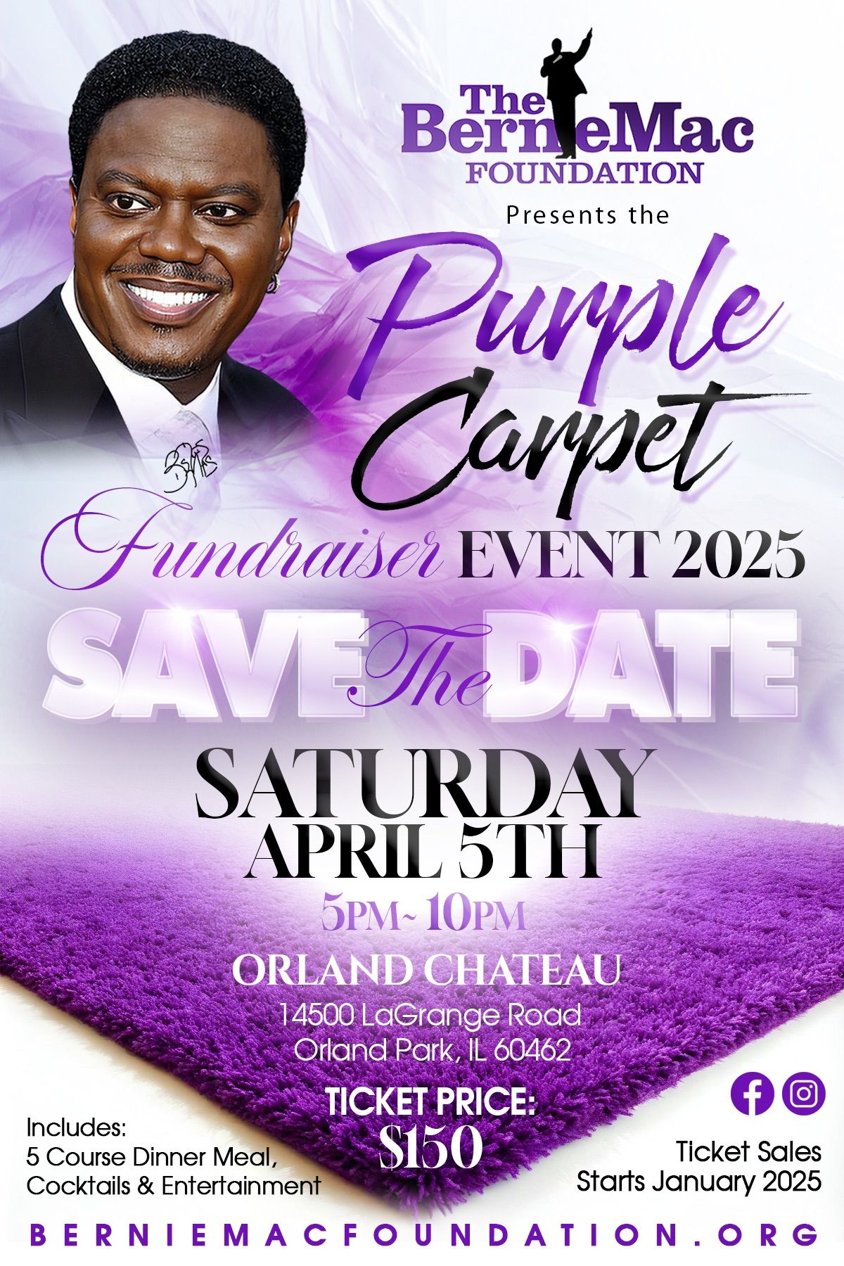 Purple Carpet Fundraiser Event 2025