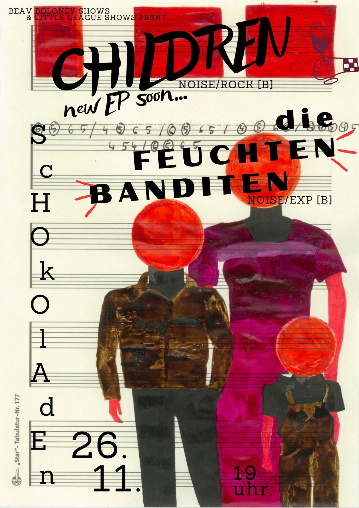 CHILDREN (noise-rock\/punk, bln) + DIE FEUCHTEN BANDITEN (noise\/exp, bln)