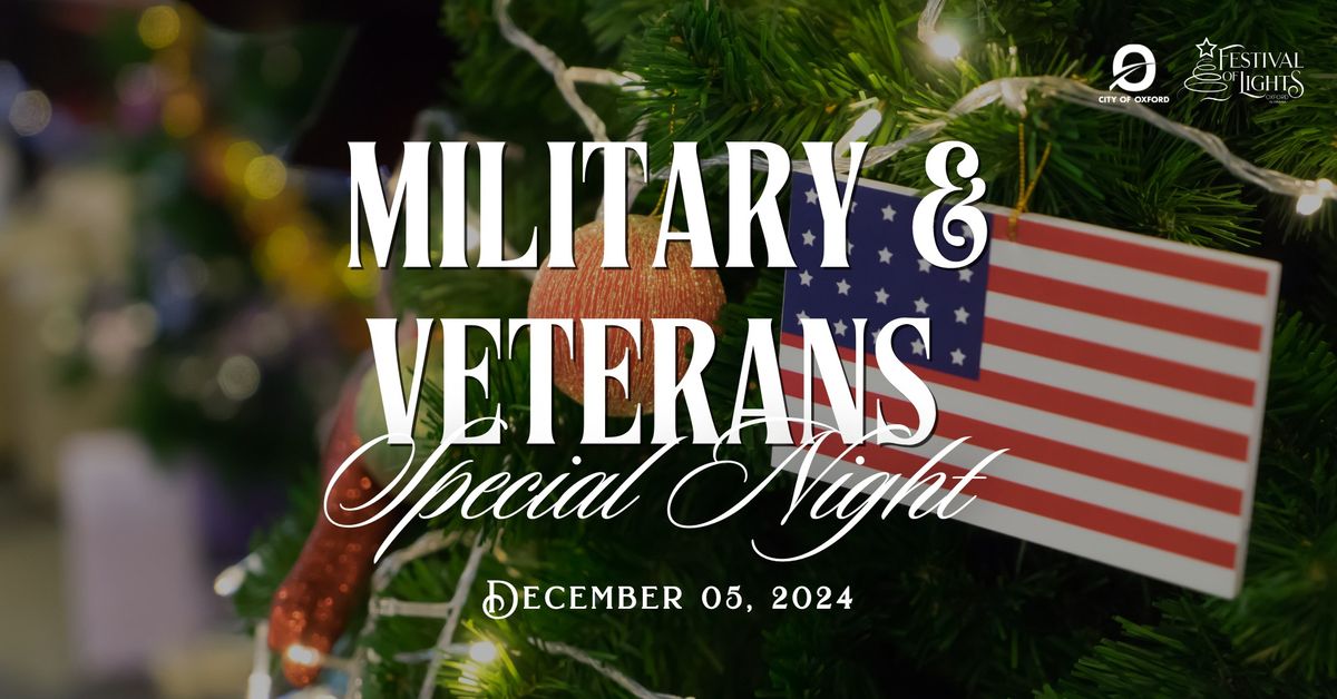 Special Night: Military & Veterans