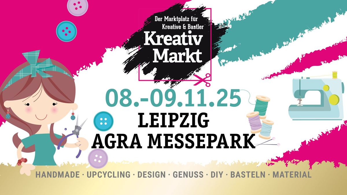 handgemacht Kreativmarkt \/\/ agra Leipzig