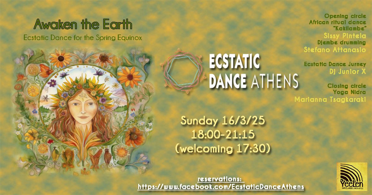 Awaken the Earth, Ecstatic Dance for the Spring Equinox