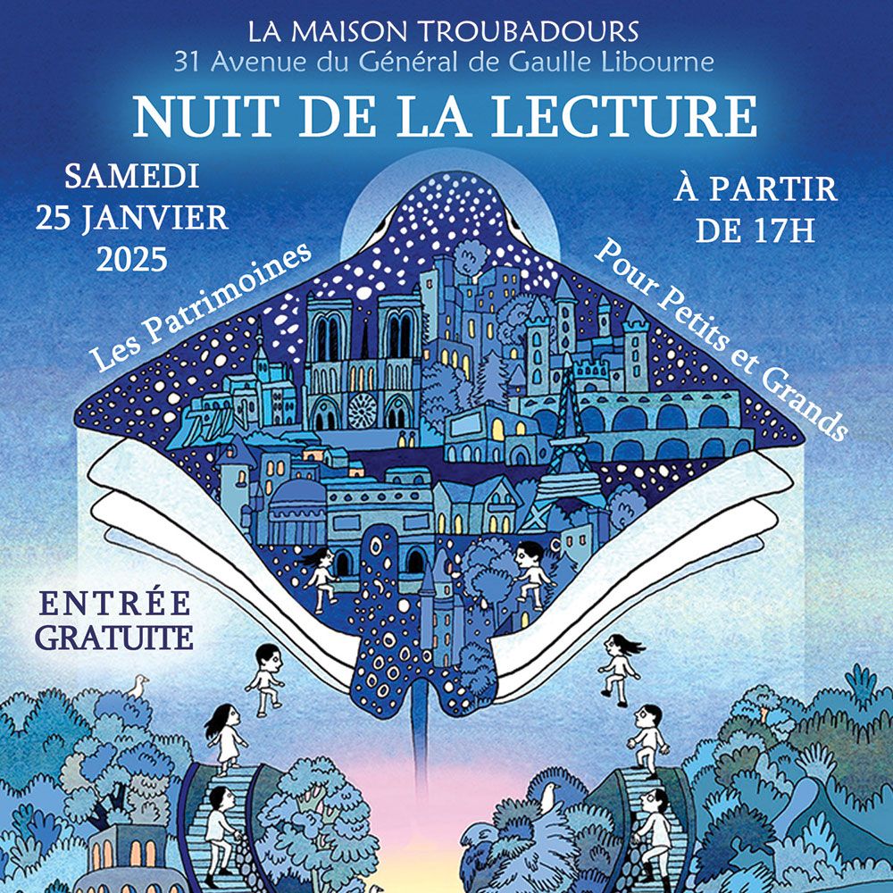 \ud83c\udf19  LA NUIT DE LA LECTURE \ud83c\udf19