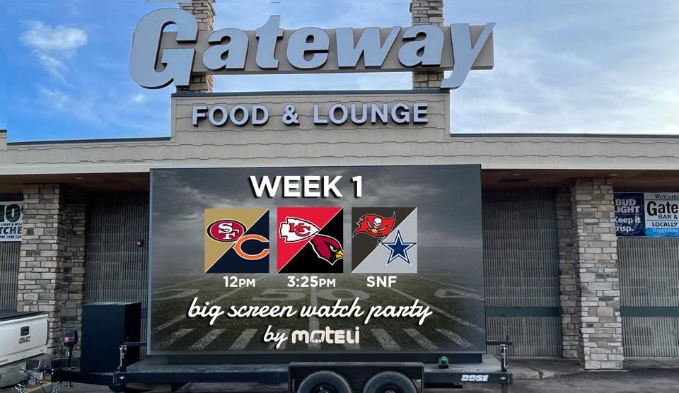 NFL Big Screen Tailgate Party