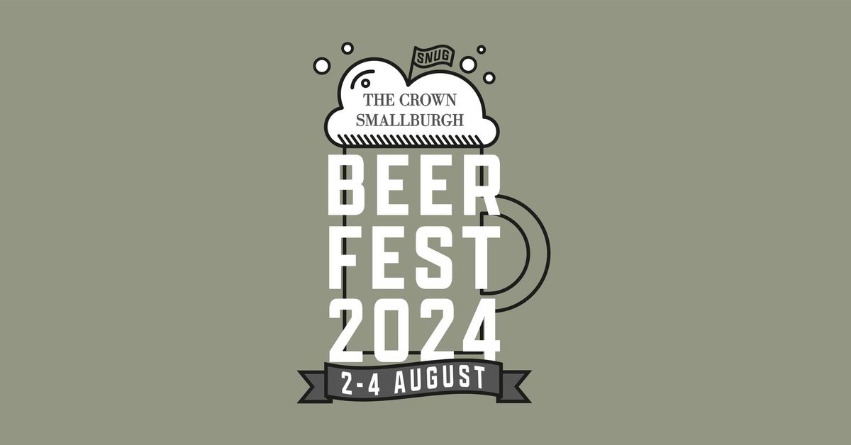 Beer Fest 2024 at The Crown Smallburgh