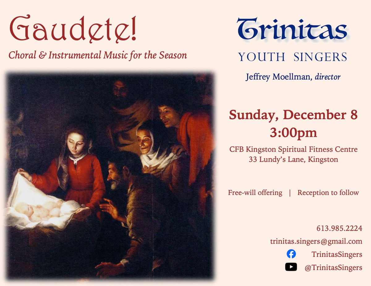 Gaudete! Advent\/Christmas Concert with Trinitas