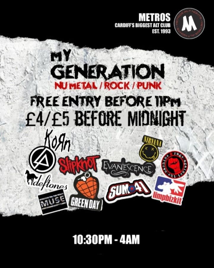 My Generation - Friday 22nd August