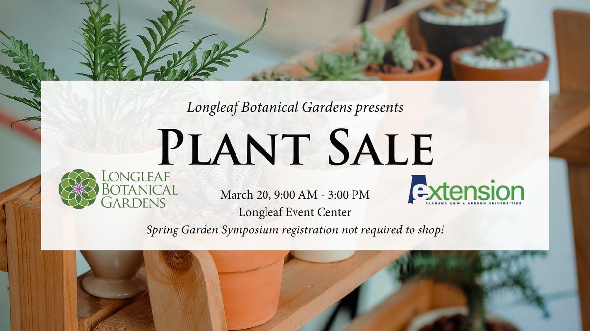 Plant Sale