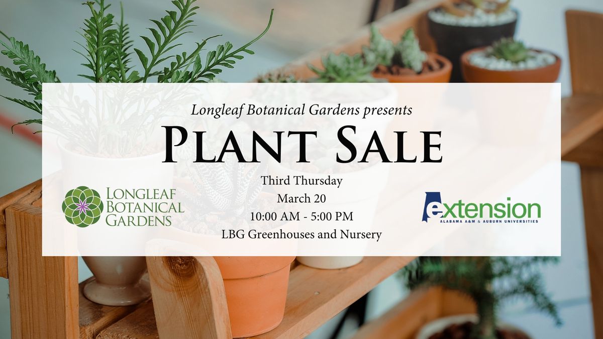 Plant Sale