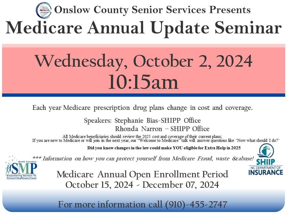 Medicare Annual Update Seminar