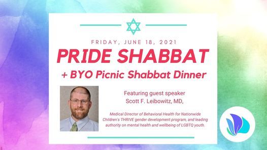 Pride Shabbat + BYO Picnic Shabbat Dinner