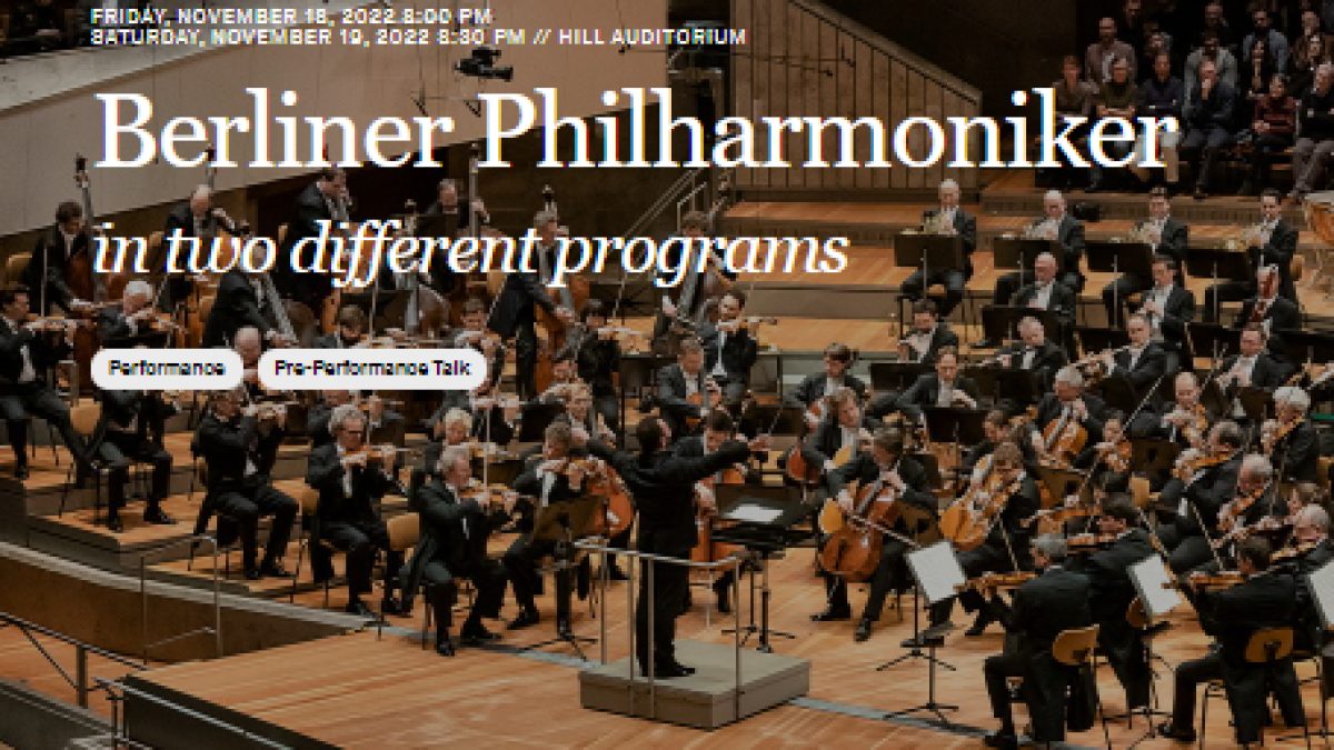 Berliner Philharmoniker - Ann Arbor