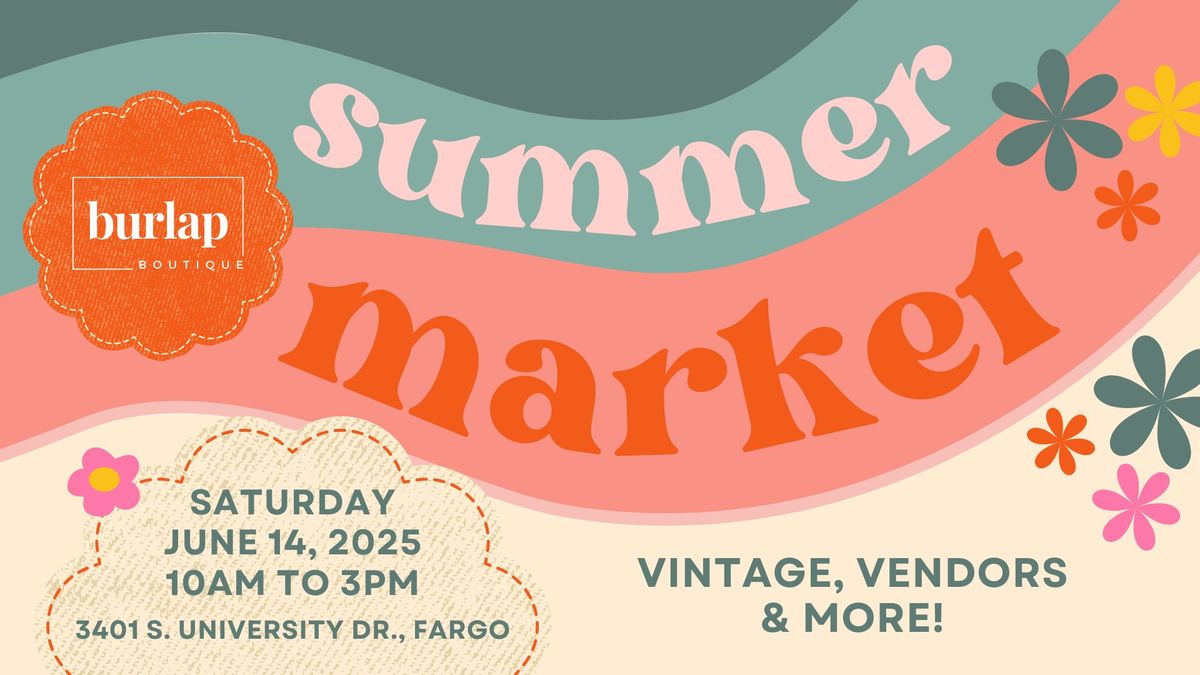 Burlap Boutique Summer Market