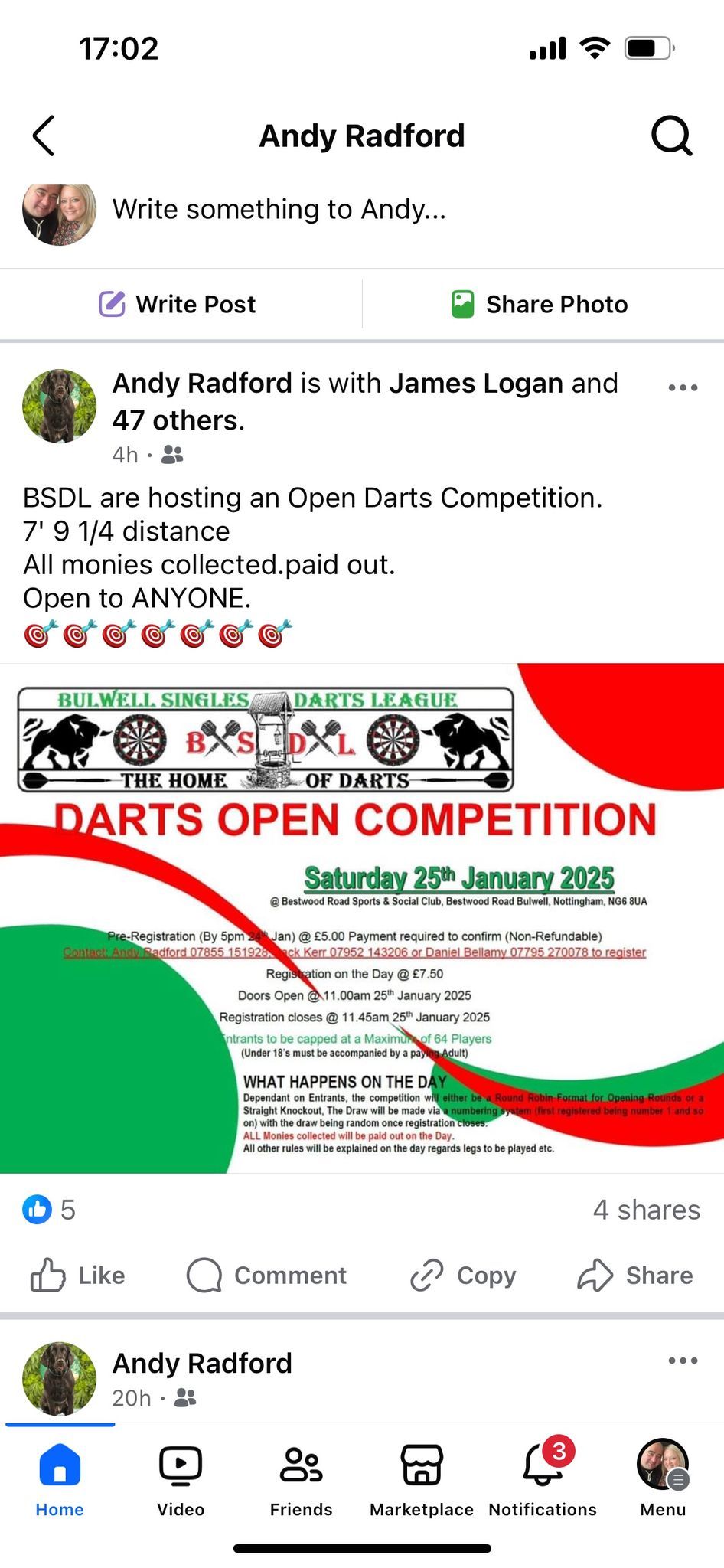 Open Dart Competition