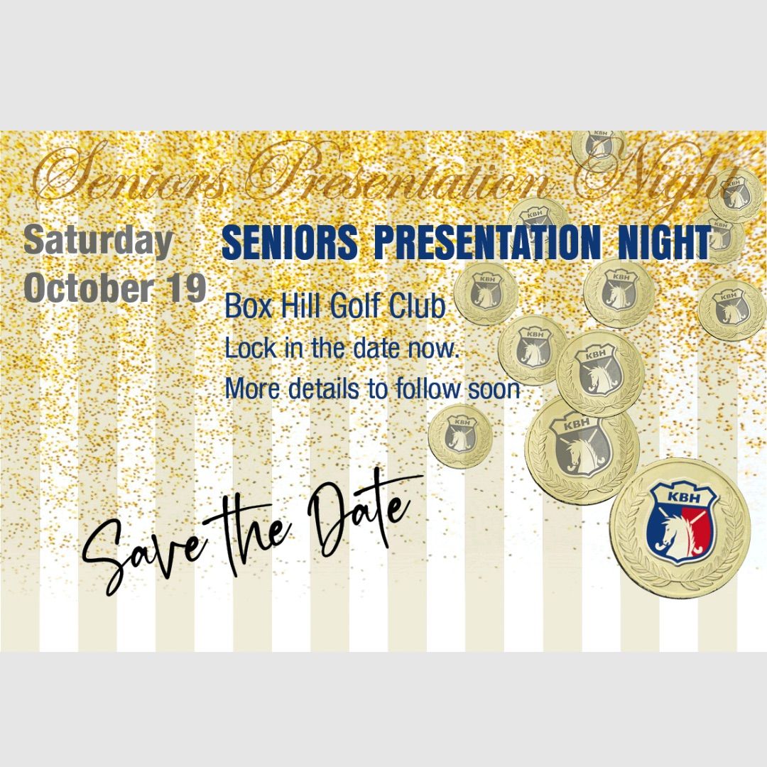 KBH Brumbies Senior Presentation Night