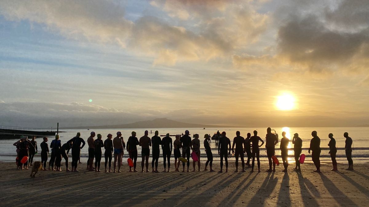 NHTC Annual Boxing Day Swim to Rangitoto Island