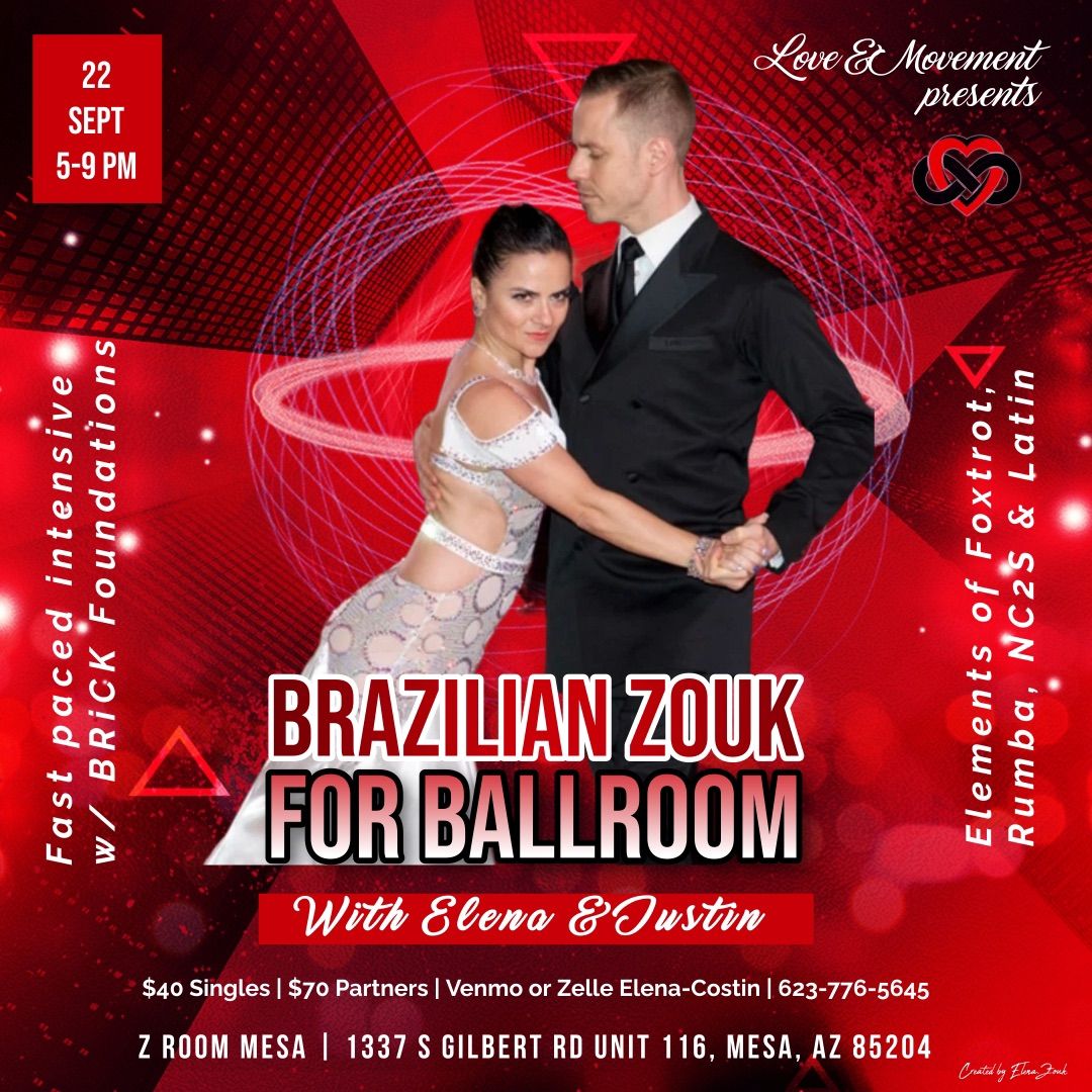 Brazilian Zouk for Ballroom Dancers