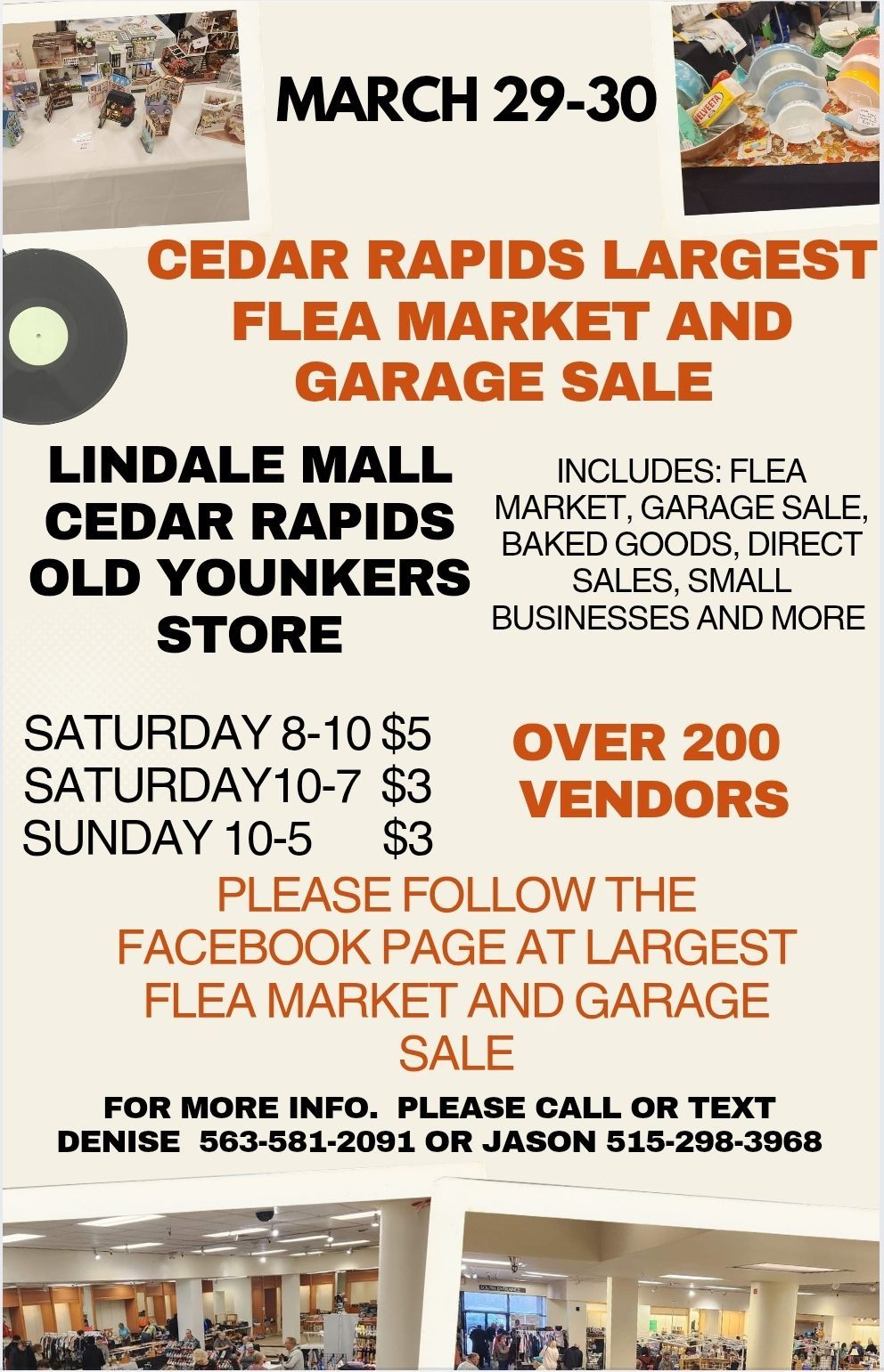 Cedar Rapids largest flea market and Garage sale 