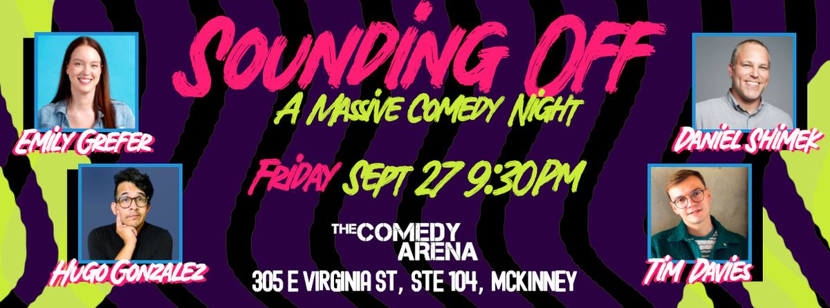 Sounding Off: A Massive Night of Comedy