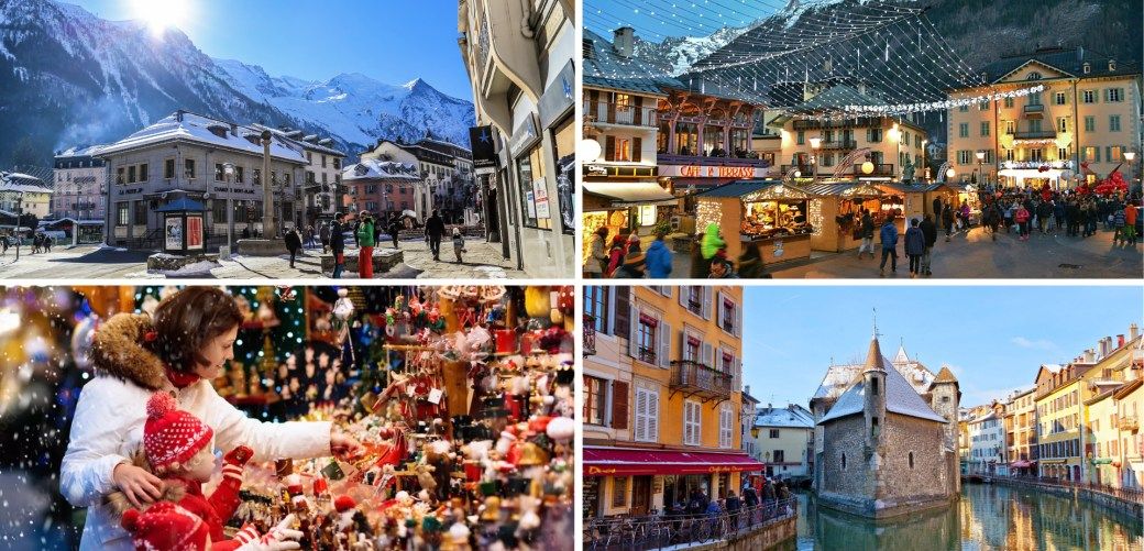 March\u00e9s de No\u00ebl de Chamonix-Mont-Blanc & Annecy | 21-22 d\u00e9cembre