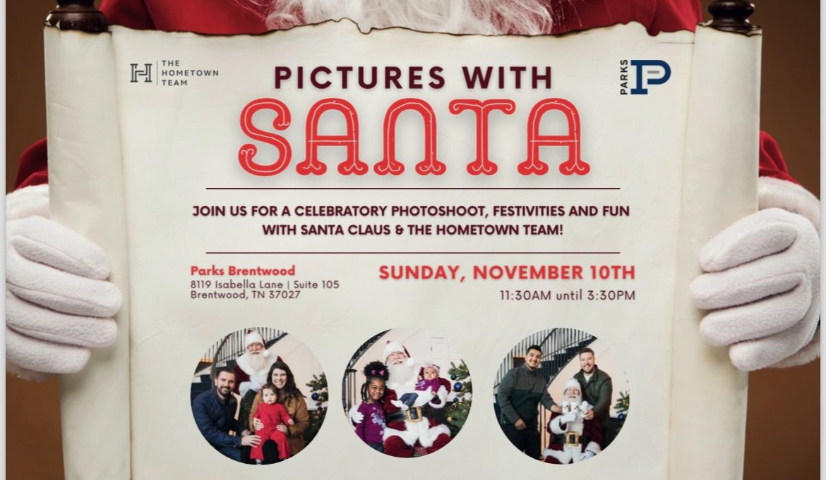 Pictures with Santa!