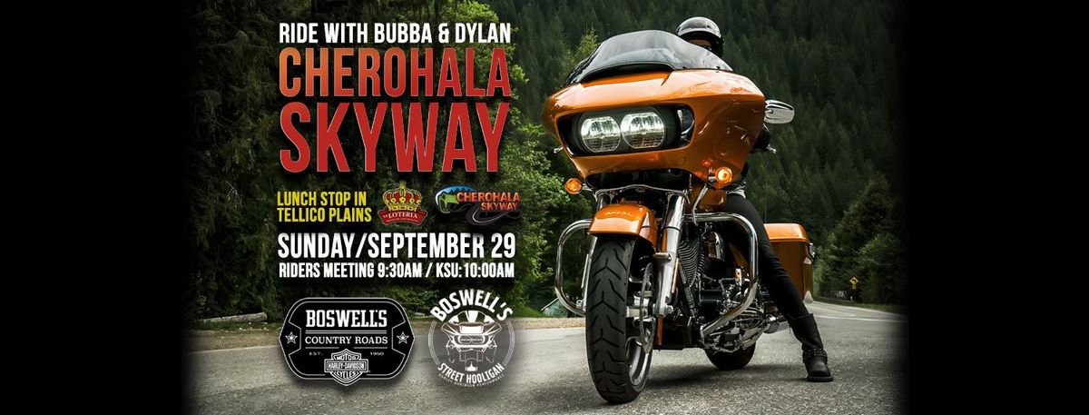 Cherohala Skyway with Bubba and Dylan