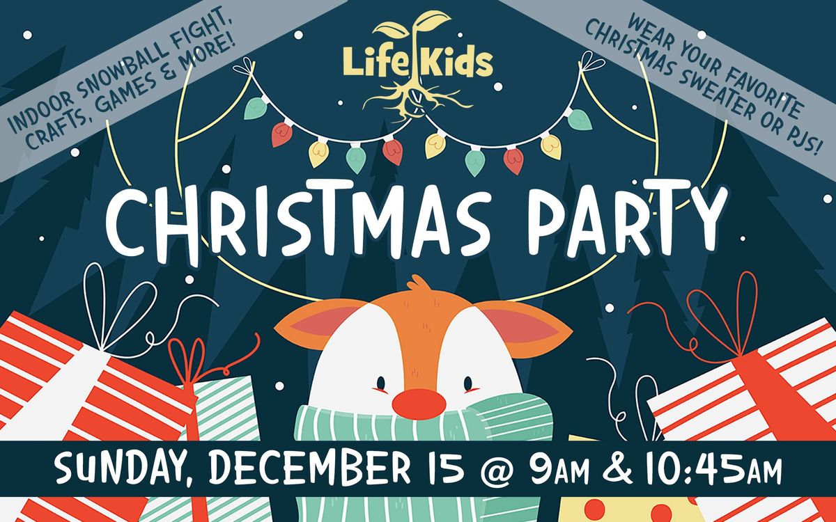 Kids Cozy Christmas Party