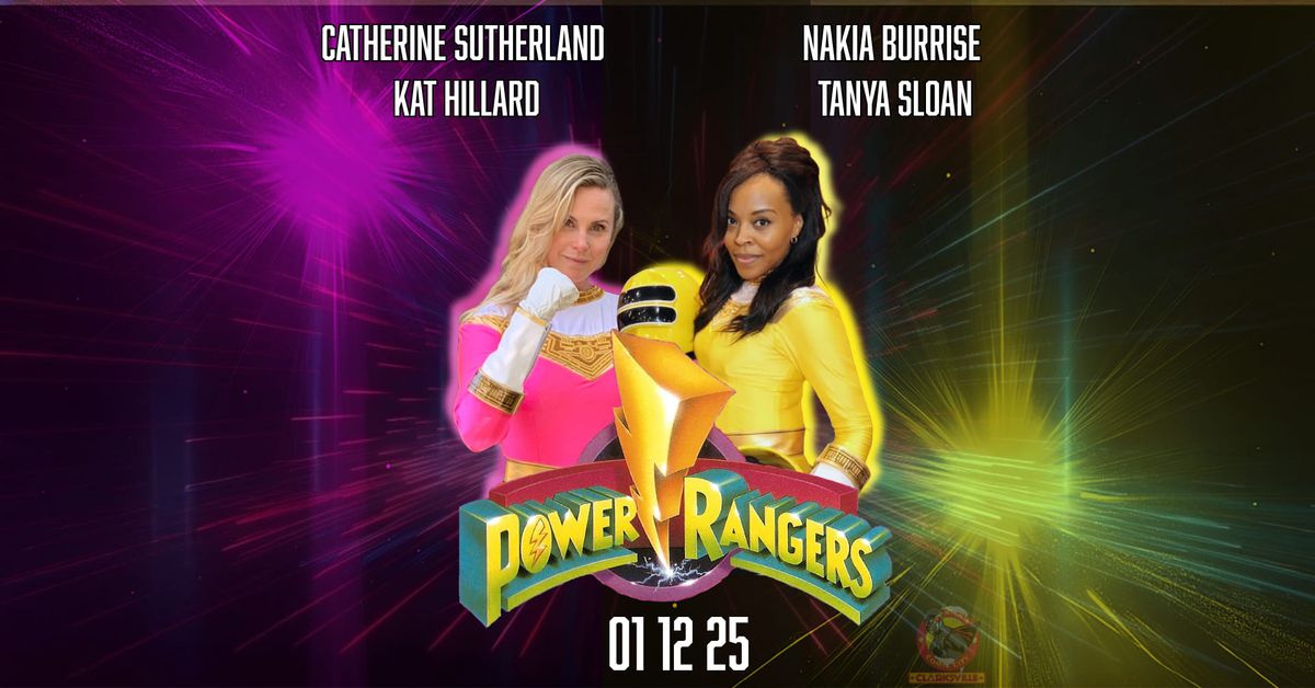 Meet Pink and Yellow Ranger Catherine Sutherland and Nakia Burrise!