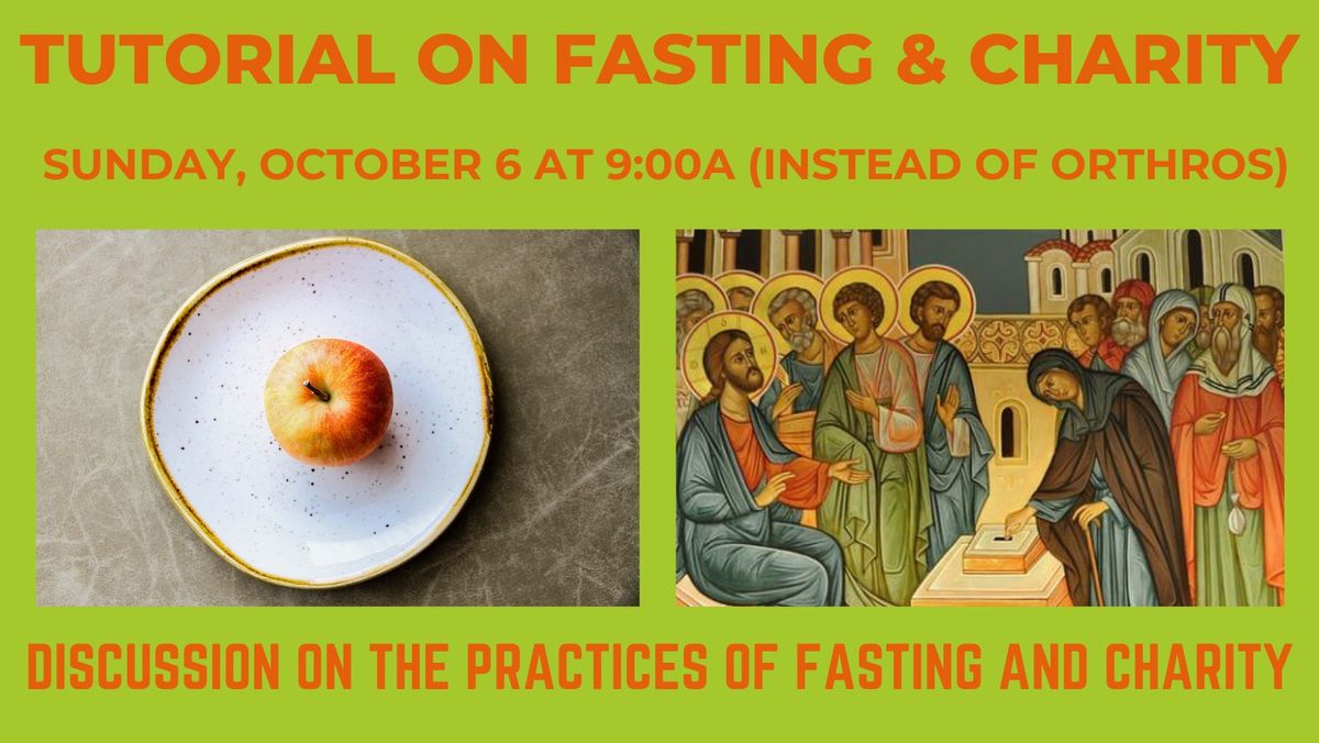 Tutorial on Fasting & Charity