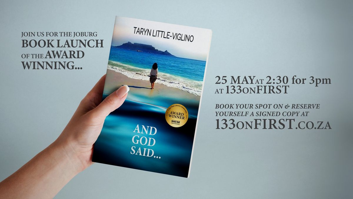 Book Launch: 'AND GOD SAID...' by Taryn Little-Viglino