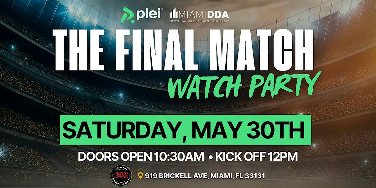Ball and Brunch: Final Watch Party \u26bd