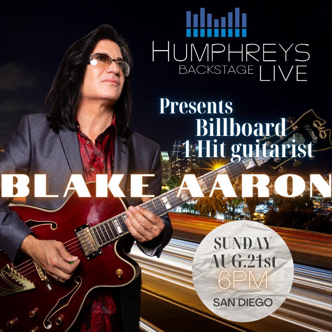 Blake Aaron at Humphreys Backstage Live