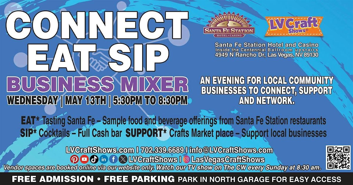 Connect, Eat, Sip Business Mixer