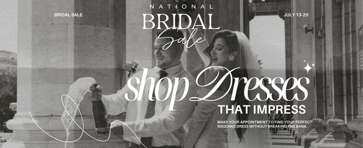 National Bridal Sale Event
