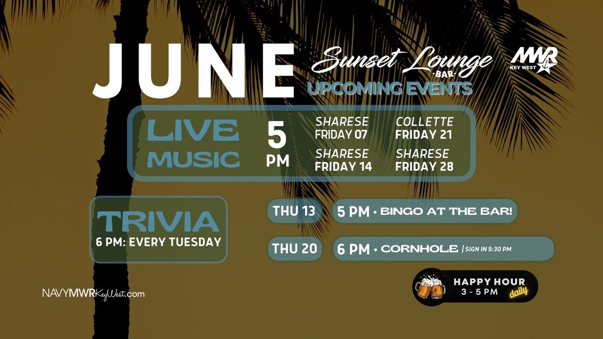 Sharese Nicole Sunset Lounge Bar