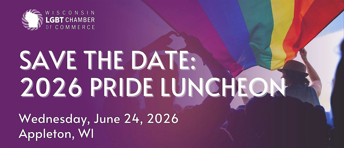SAVE THE DATE: 2026 Pride Luncheon