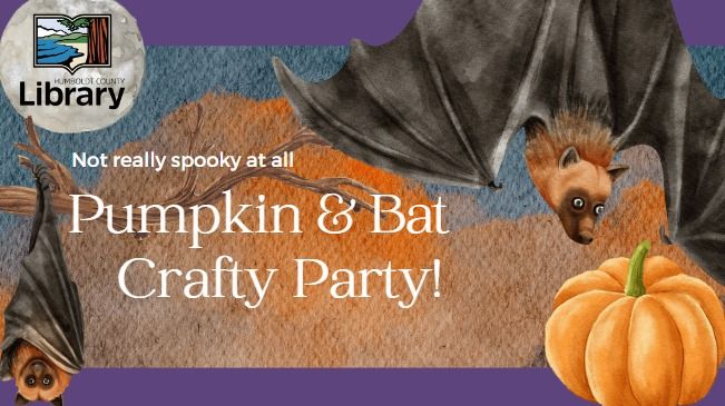 Pumpkin and Bat Crafty Party