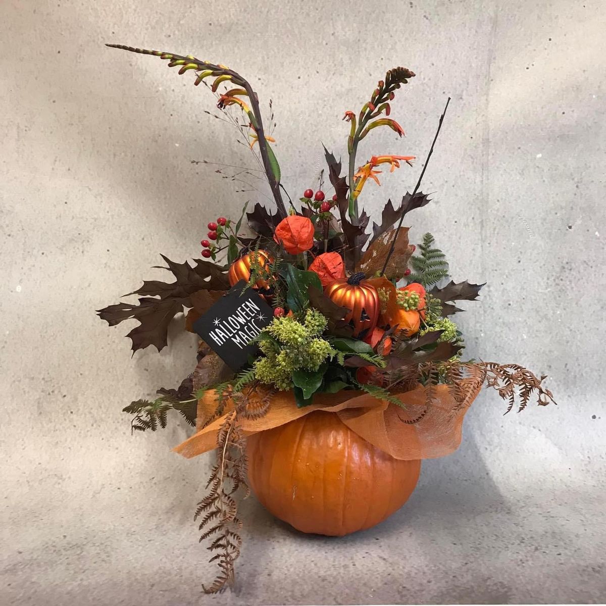 Floral Pumpkin Workshop