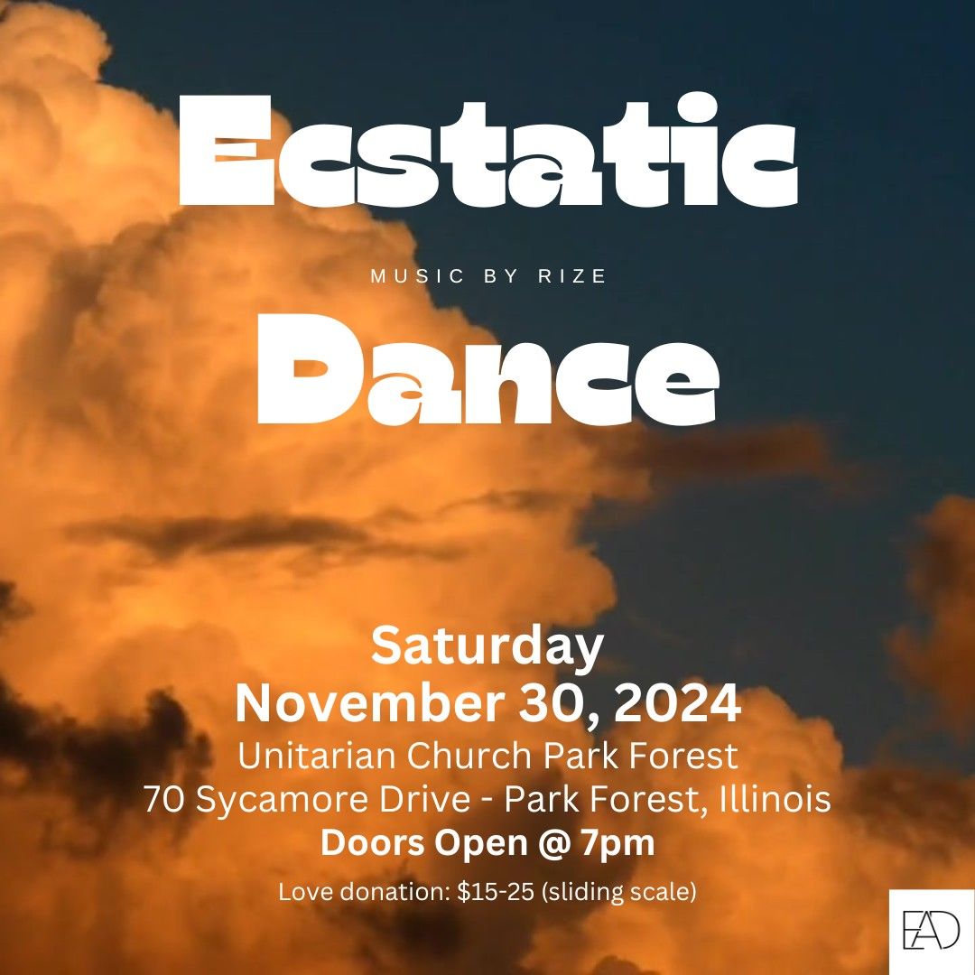 Ecstatic Dance South Suburbs - November Dance - DJ Rize