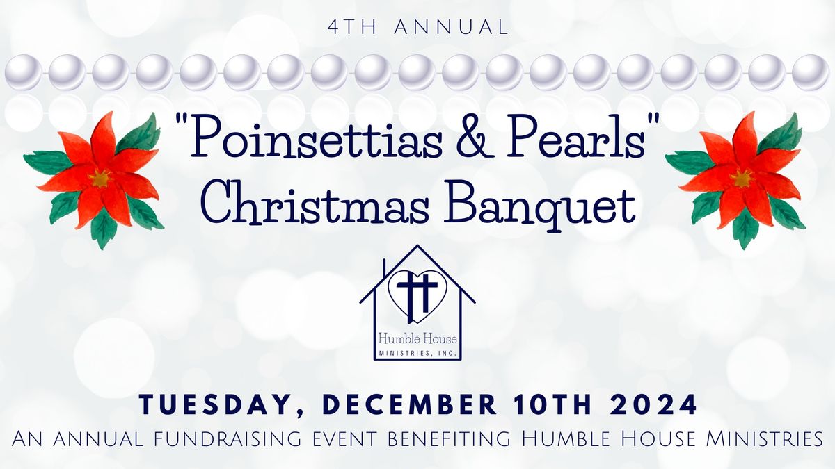 Poinsettias & Pearls Christmas Banquet