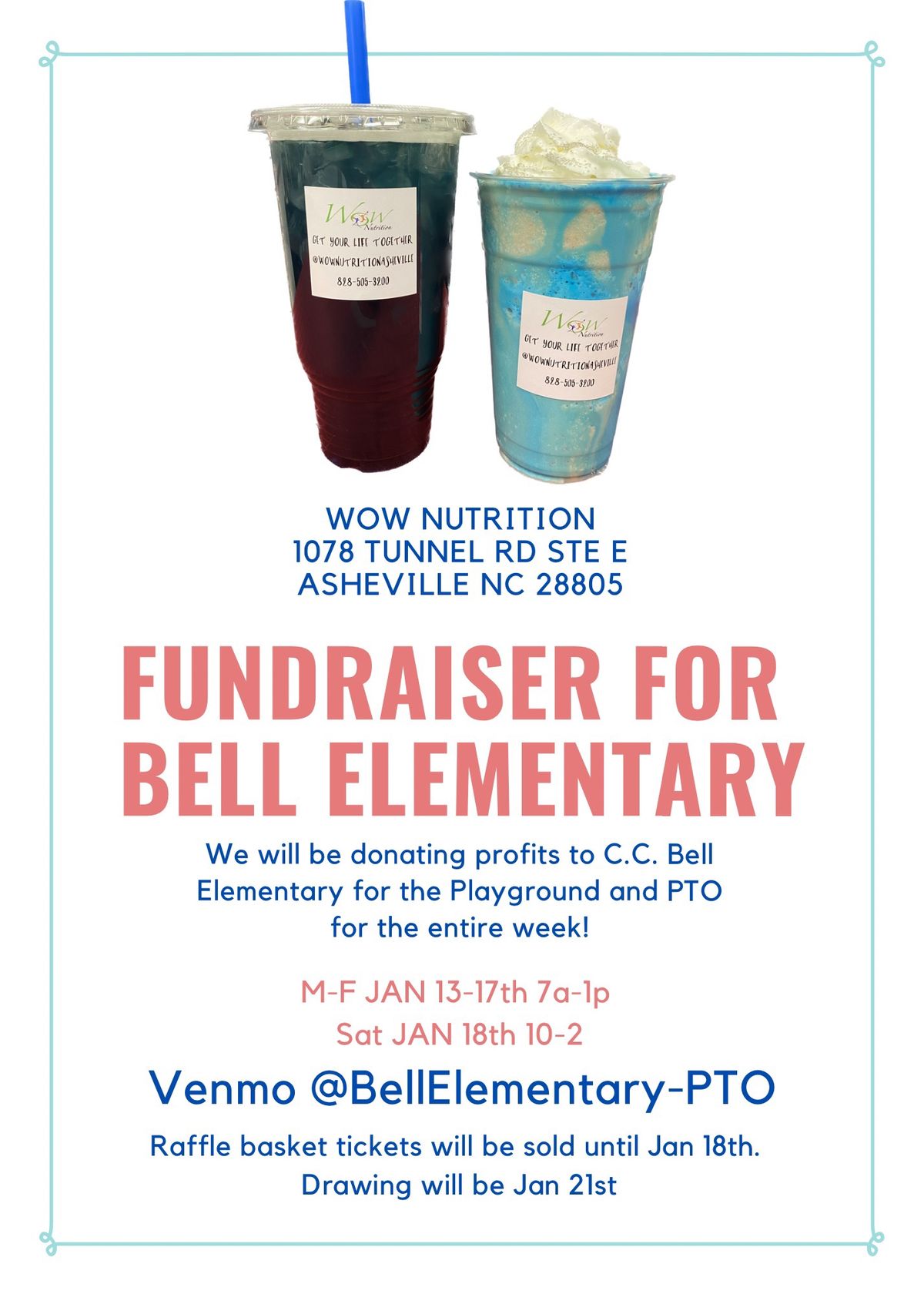 C.C. Bell Elementary Fundraiser 