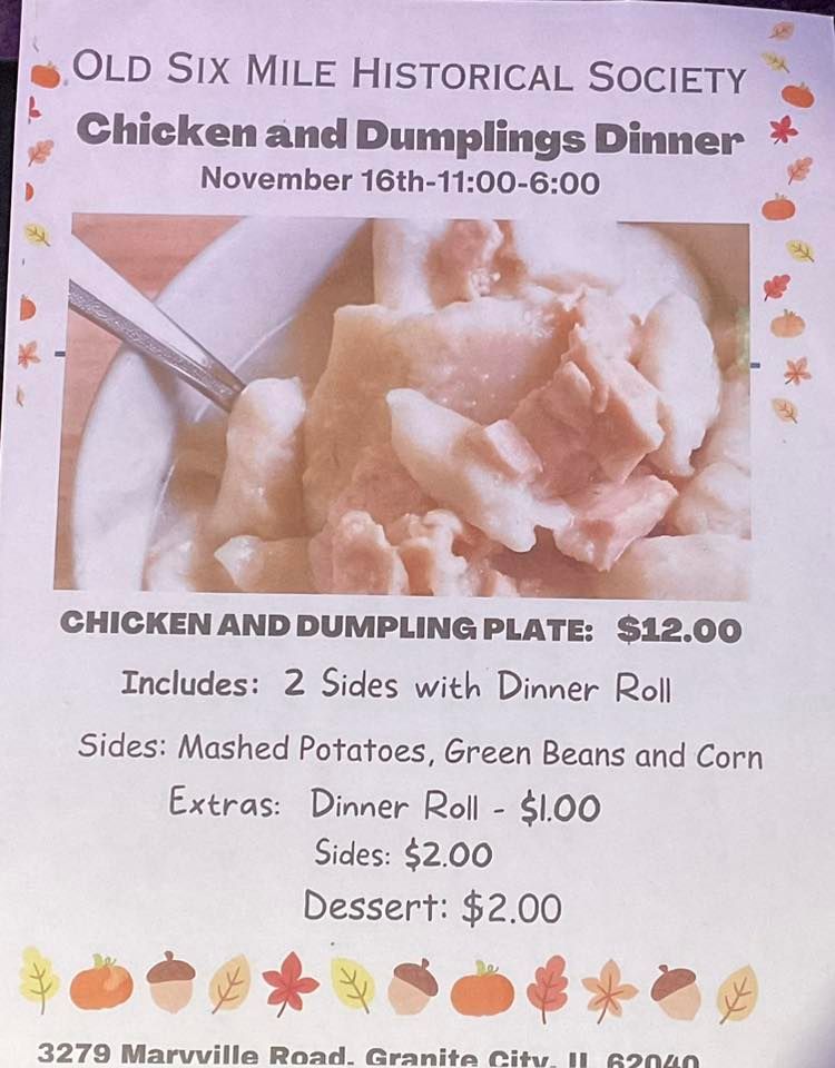 Chicken and Dumplings, Fund Raiser