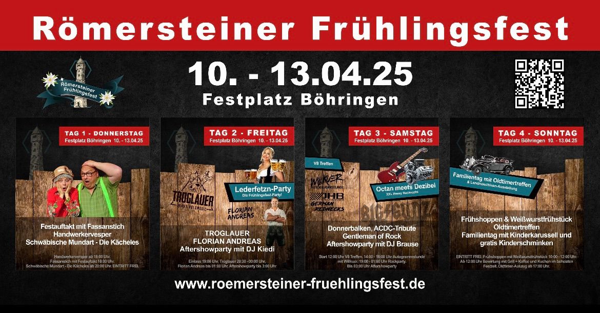 Oldtimertreffen des R\u00f6mersteiner Fr\u00fchlingsfestes am 13.04.2025