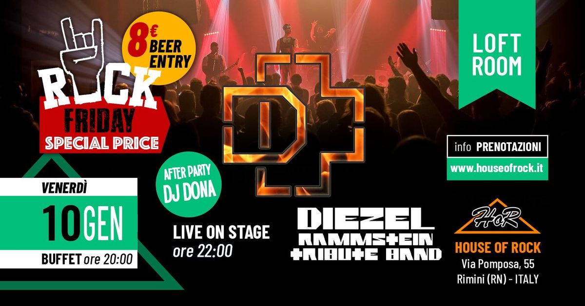 RoCK FRiDAY LOFT | RAMMSTEIN TRIBUTE BAND - DIEZEL