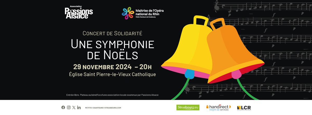 CONCERT DE SOLIDARIT\u00c9 - UNE SYMPHONIE DE NO\u00cbLS