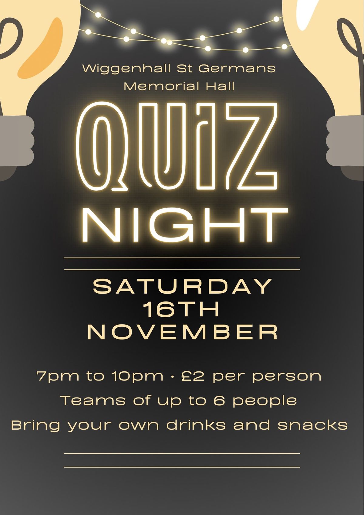 QUIZ NIGHT!